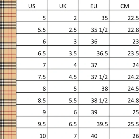 Burberry Authentic Classic Pattern Ballet Slip On Slipper Shoes **Sz 39.5/9.5** - Picture 10 of 10